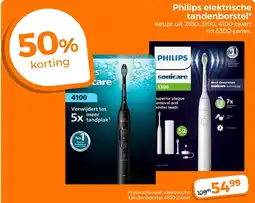 Trekpleister Philips elektrische tandenborstel aanbieding