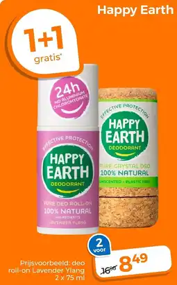 Trekpleister Happy earth aanbieding