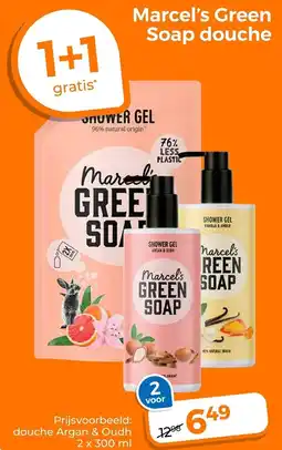 Trekpleister Marcel's green soap douche aanbieding