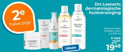 Trekpleister Drs Leenarts dermatologische huidverzorging aanbieding