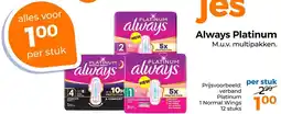 Trekpleister Always Platinum aanbieding