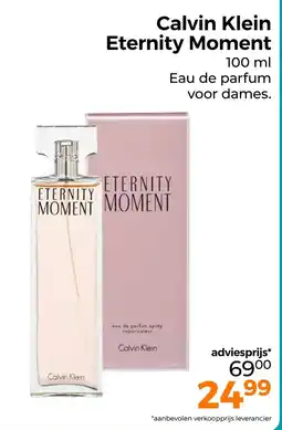Trekpleister Calvin Klein Eternity Moment aanbieding