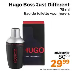 Trekpleister Hugo Boss Just Different aanbieding