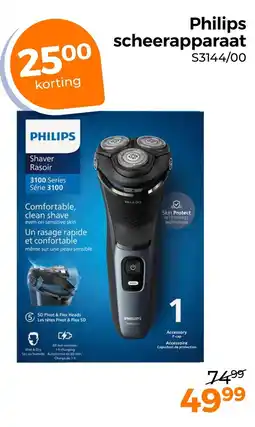 Trekpleister Philips scheerapparaat S3144/00 aanbieding