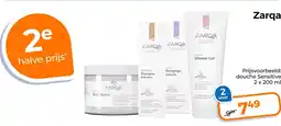 Trekpleister Zarqa Sensitive Shower Gel aanbieding