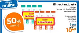 Trekpleister Elmex tandpasta aanbieding