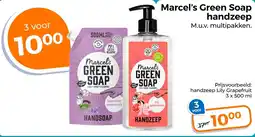 Trekpleister Marcel's Green Soap handzeep aanbieding