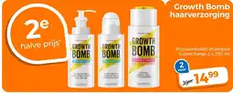 Trekpleister Growth Bomb haarverzorging aanbieding