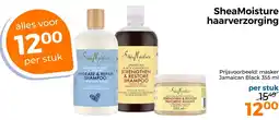 Trekpleister SheaMoisture haarverzorging aanbieding