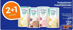 Trekpleister Trekpleister maaltijdshake aanbieding