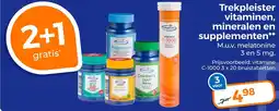 Trekpleister Trekpleister vitamines, mineralen en supplementen aanbieding