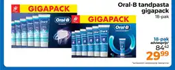 Trekpleister Oral-B tandpasta gigapack aanbieding