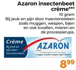 Trekpleister Azaron insectenbeet crème aanbieding