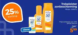 Trekpleister Trekpleister zonbescherming aanbieding