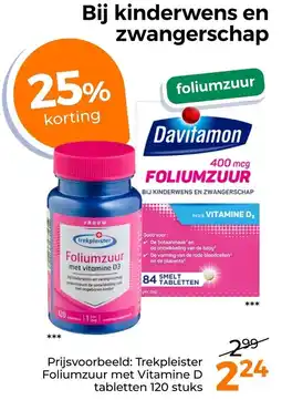 Trekpleister Bij kinderwens en zwangerschap aanbieding