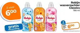 Trekpleister Robijn wasverzachter Classics aanbieding