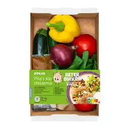 PLUS PLUS Verspakket Pita Shoarma aanbieding