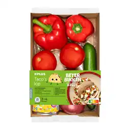 PLUS PLUS Verspakket Taco kip aanbieding