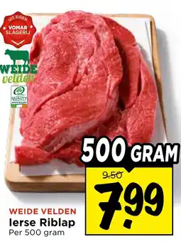Vomar Voordeelmarkt Ierse Riblap aanbieding