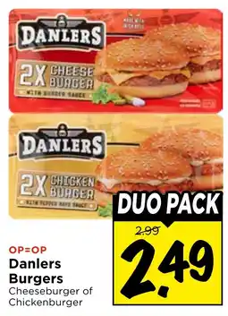 Vomar Voordeelmarkt Danlers Burgers aanbieding