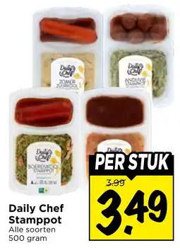 Vomar Voordeelmarkt Daily Chef Stamppot aanbieding