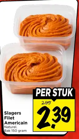 Vomar Voordeelmarkt Slagers Filet Americain aanbieding
