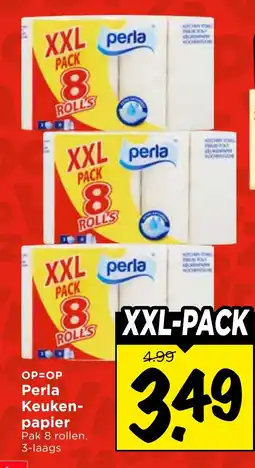 Vomar Voordeelmarkt Perla Keukenpapier aanbieding