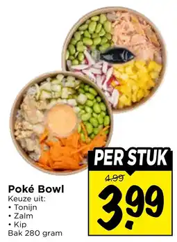Vomar Voordeelmarkt Poké Bowl aanbieding