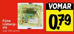 Vomar Voordeelmarkt IJsbergsla aanbieding