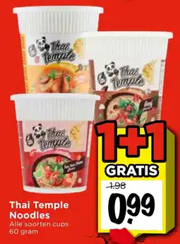 Vomar Voordeelmarkt Thai Temple Noodles aanbieding