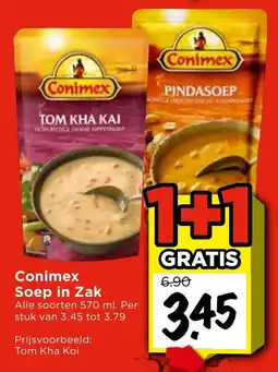 Vomar Voordeelmarkt Conimex Soep in Zak aanbieding