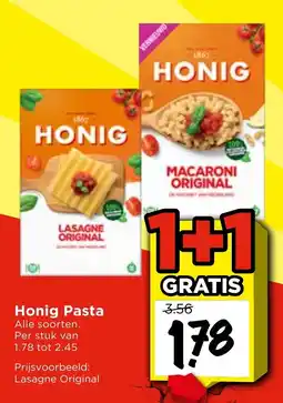 Vomar Voordeelmarkt Honig Pasta aanbieding