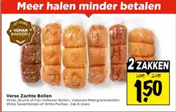 Vomar Voordeelmarkt Verse Zachte Bollen aanbieding