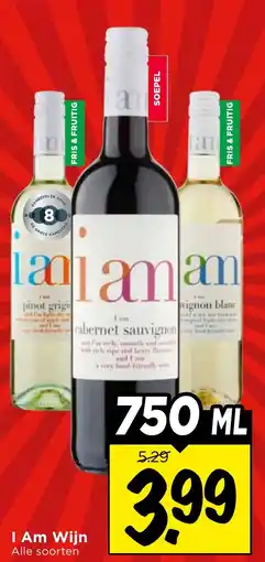 Vomar Voordeelmarkt I Am Wijn aanbieding