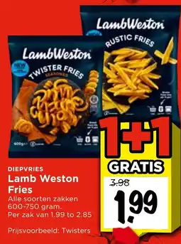 Vomar Voordeelmarkt Lamb Weston Fries aanbieding