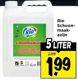 Vomar Voordeelmarkt Rio Schoonmaakazijn aanbieding