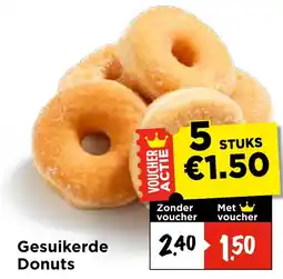 Vomar Voordeelmarkt Gesuikerde Donuts aanbieding