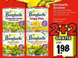 Vomar Voordeelmarkt Alle Bonduelle Groente aanbieding