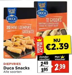 Vomar Voordeelmarkt Alle Duca Snacks aanbieding