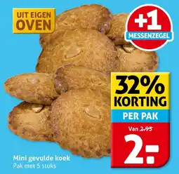 Hoogvliet Mini gevulde koek aanbieding