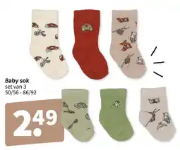 Wibra Baby sok aanbieding