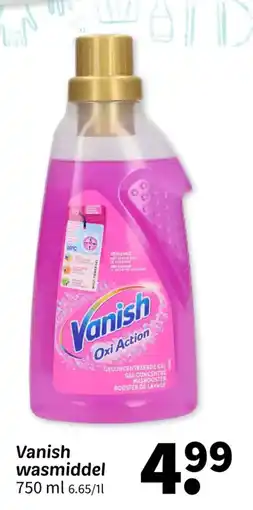 Wibra Vanish wasmiddel aanbieding