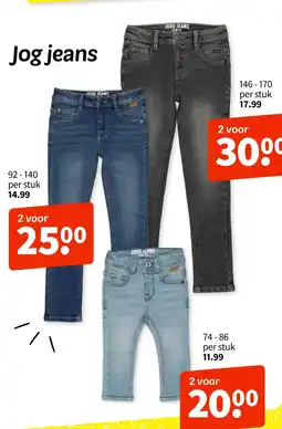 Wibra Jog jeans aanbieding