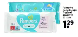 Wibra Pampers babydoekjes aanbieding