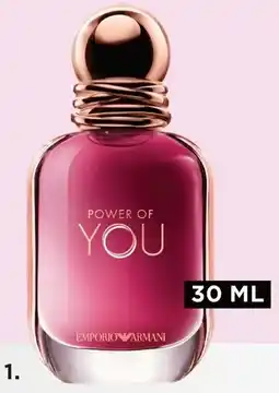 ICI Paris XL Emporio Armani Power of You aanbieding