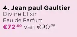 ICI Paris XL Jean paul Gaultier Divine Elixir Eau de Parfum aanbieding
