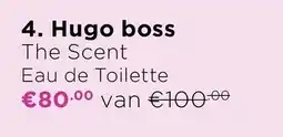 ICI Paris XL Hugo boss The Scent Eau de Toilette aanbieding