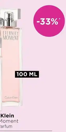 ICI Paris XL Calvin Klein Eternity Moment aanbieding