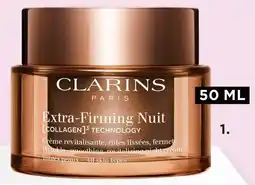 ICI Paris XL Clarins Extra Firming Wrinkle Smoothing Night Cream aanbieding