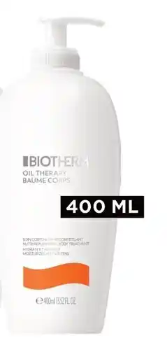 ICI Paris XL Biotherm Oil Thearpy Bodylotion aanbieding